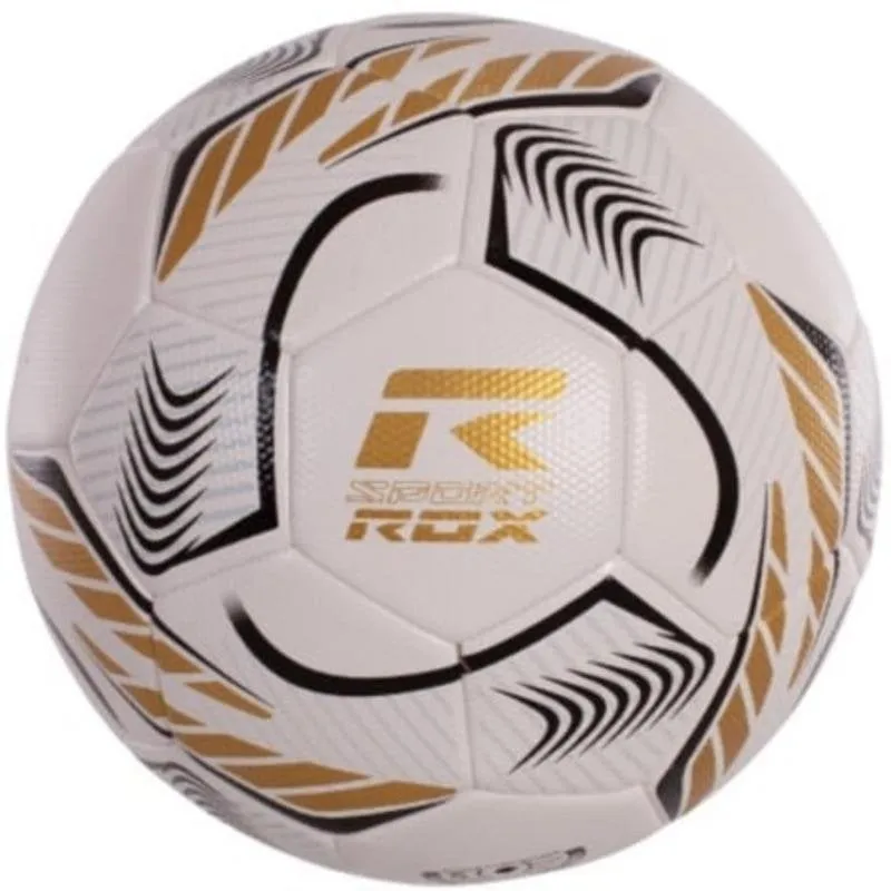 Pallone da calcio Rox R-Comando Bianco e Oro - immagine 1