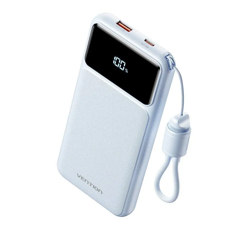 Batteria Esterna Vention XGYW0-39-TY 10000 mAh 22.5W Blu - immagine 1