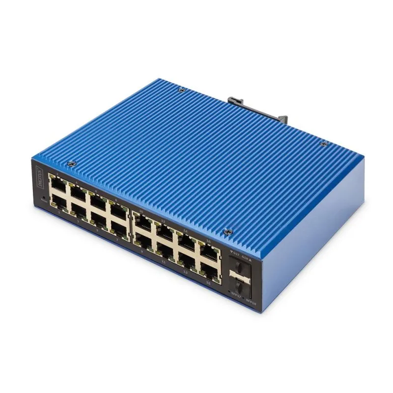Switch Digitus DN-651158 16+2 Porte GE L2 Gestito Industriale - immagine 1