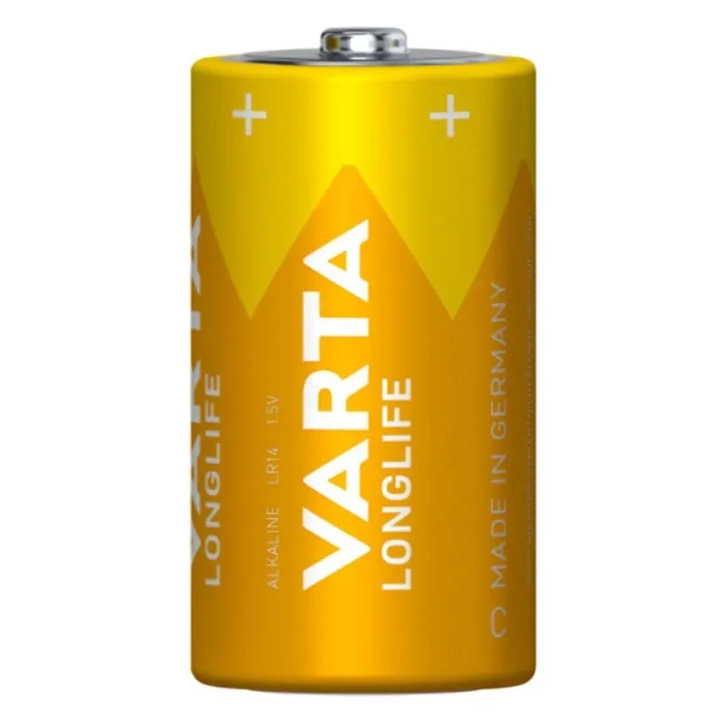 Pila Alcalina VARTA Longlife C 1,5V 2 Pezzi - immagine 1