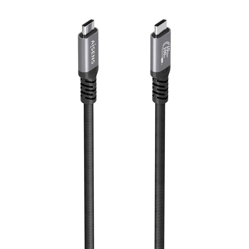 Cavo USB 3.2 Gen2 Aisens 10Gbps 8K@30Hz 100W E-Mark USB-C a USB-C 5m - immagine 1