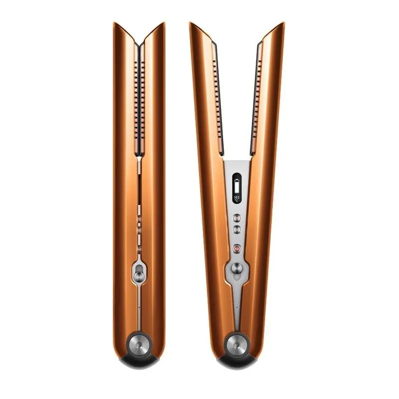 Piastra per Capelli Senza Fili Dyson Corrale 210ºC 3 Impostazioni Spegnimento Automatico Display Rame/Nickel - immagine 1