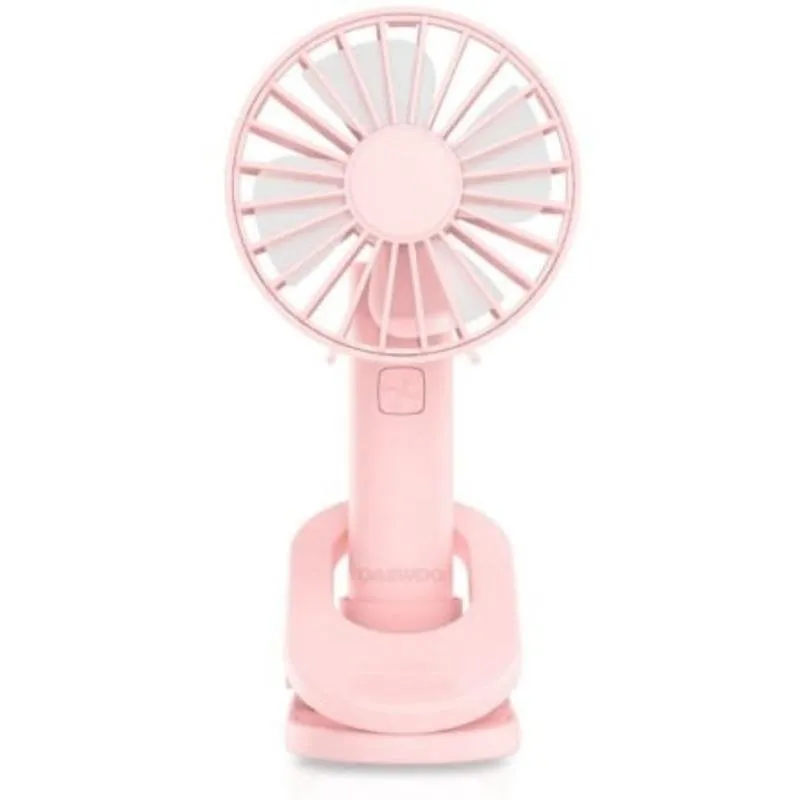 Mini Ventilatore Portatile Daewoo DW9017 5W 3 Velocità Silenzioso Batteria 1200mAh USB-C Testa Rotante - immagine 1