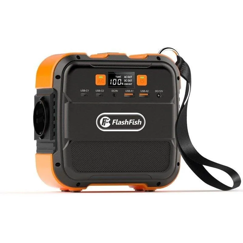 Stazione di energia Welltin A101 98Wh 6 porte AC, USB QC3.0, Type-C PD Batteria Li-ion Solare - immagine 1