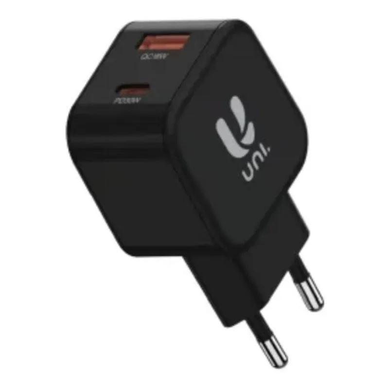 Caricatore Unico HC1848 30W GaN USB-C Ricarica Rapida Nero - immagine 1