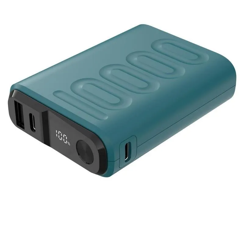 Batteria Esterna Celly PBUP10000BL 10000 mAh 20W Blu - immagine 1