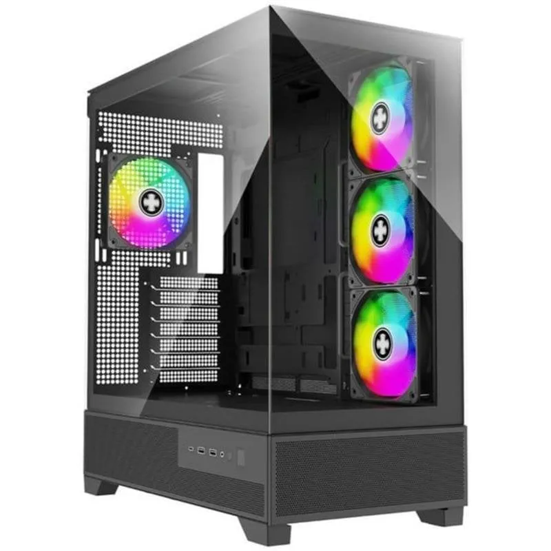 Case PC Xilence Flare X909 ATX Mid Tower con Vetro Laterale e ARGB - immagine 1