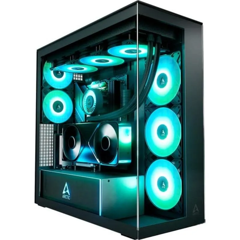 Case PC ARCTIC Xtender VG E-ATX 5 Ventole ARGB Vetro - immagine 1