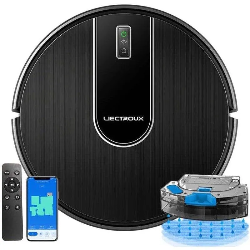 Aspirapolvere senza Fili Liectroux N7S 4000Pa 600ml 4400mAh 120 min WiFi APP - immagine 1
