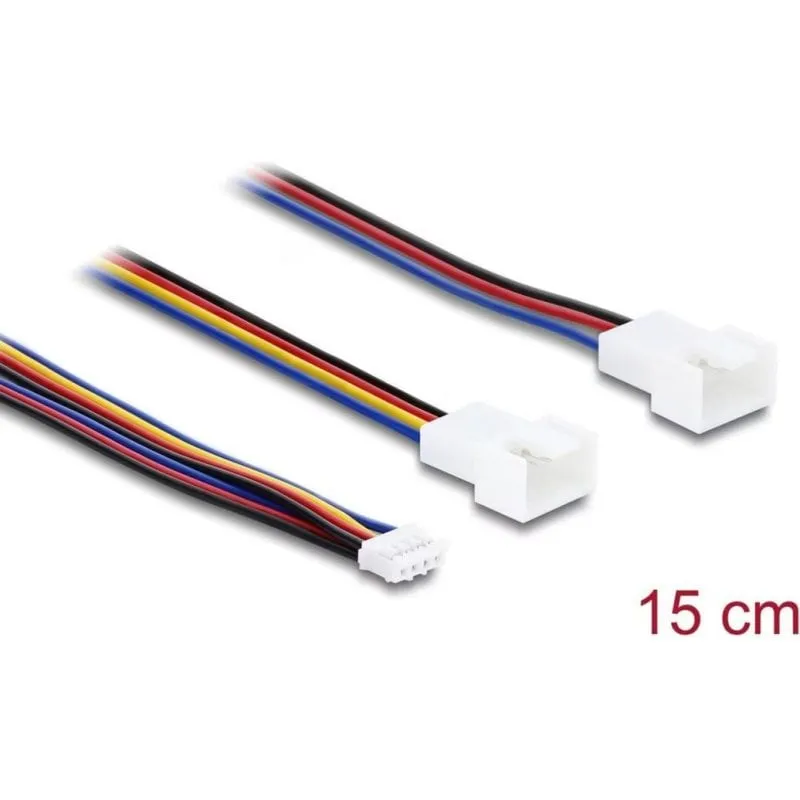Cavo Adattatore PWM Delock 15 cm Connettore JST PH - immagine 1