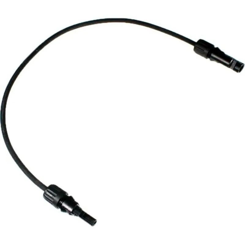 Cavo di estensione solare 6 mm² con connettori MC4 da 0,5 m - immagine 1