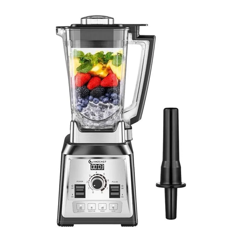 Frullatore AMZCHEF CE-NY-8088MJD 2000W 8 Lame 2L - immagine 1