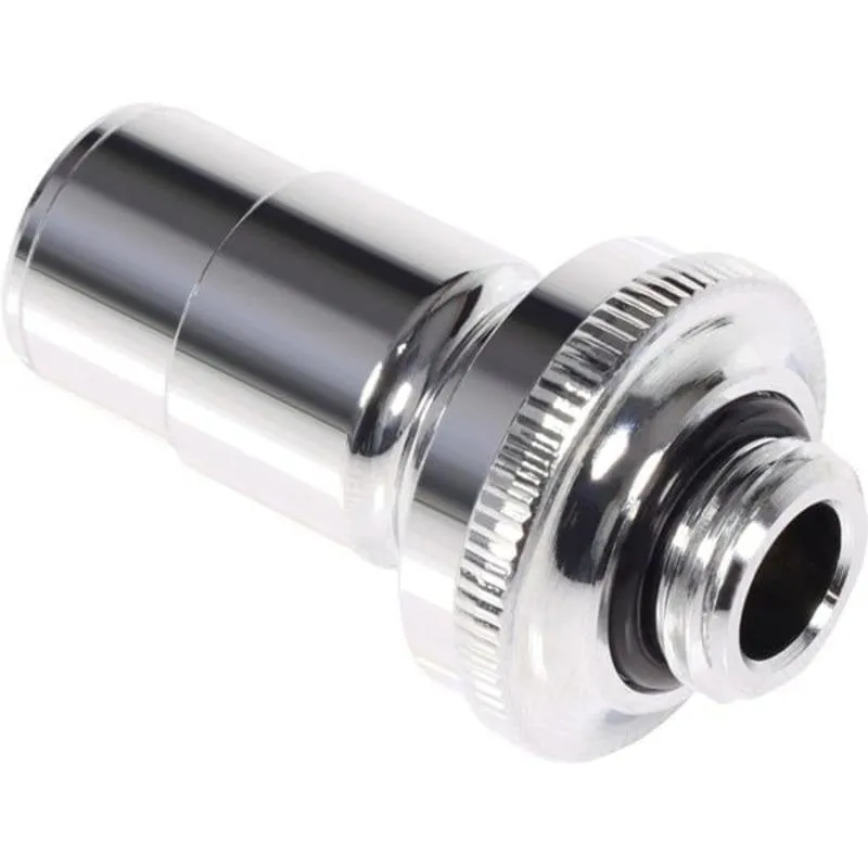 Raccordo rapido Alphacool ES PushIn Filettatura G 1/4" ottone nichelato cromato - immagine 1