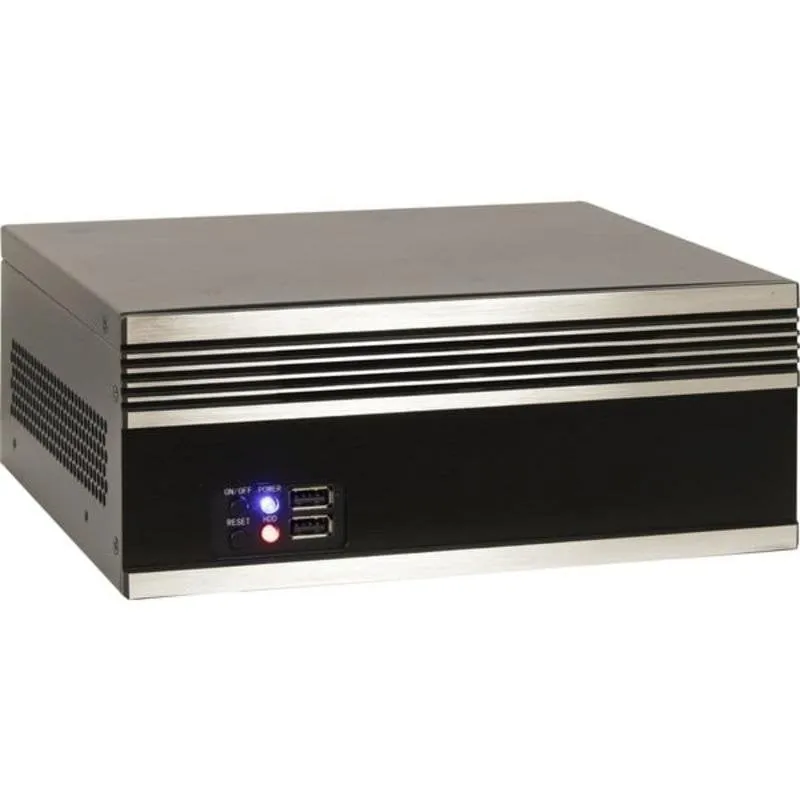 Case HTPC Inter-Tech IPC Industrial S21 Mini-ITX Nero/Argento - immagine 1