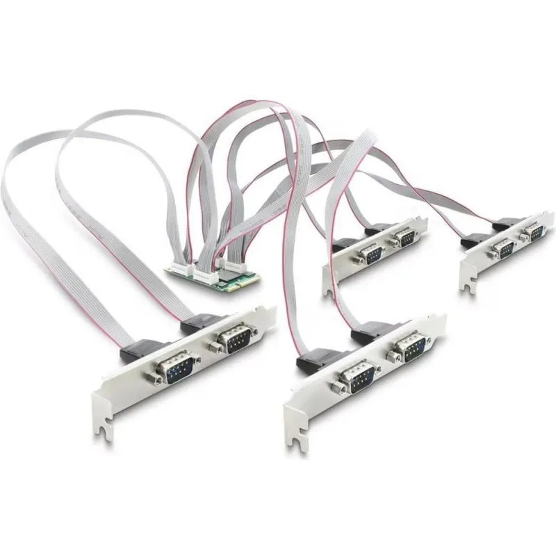 Scheda di Controllo Delock 8x RS-232 Mini PCIe con DB9 - immagine 1