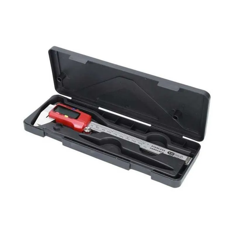 Calibro Digitale KS Tools 0-150 mm Acciaio Inox LCD mm/pollici DIN 862 - immagine 1