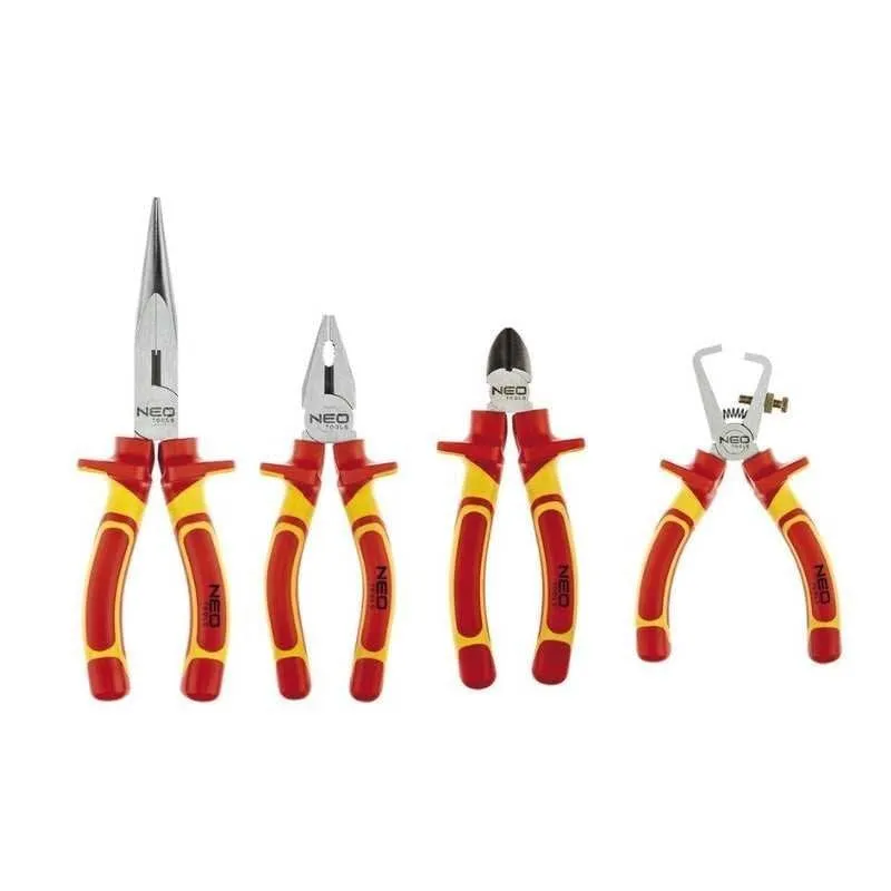 Pinza isolata NEO TOOLS 01-236 1000 V 4 pezzi con valigetta - immagine 1