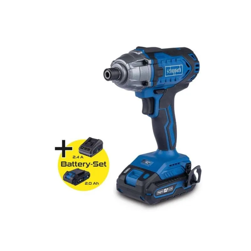 Avvitatore a Impulsi Scheppach C-ID180-X Brushless 180 Nm 20V IXES - immagine 1