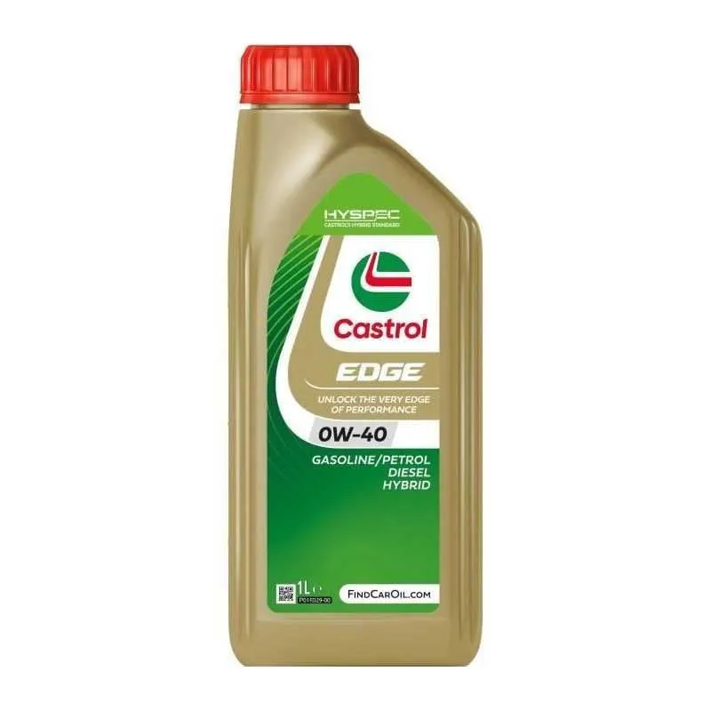 Olio motore Castrol Edge 0W-40 Sintetico 1L Benzina Diesel Ibrido - immagine 1