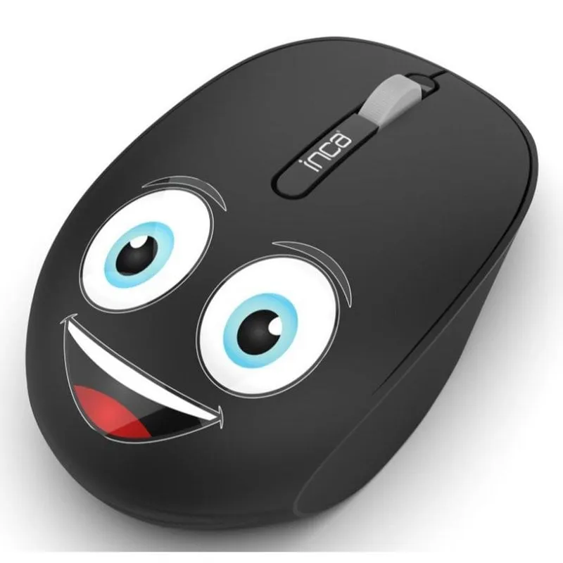 Ratón Inca IWM-245RS wireless 1200 DPI nero ambidestro gaming - immagine 1