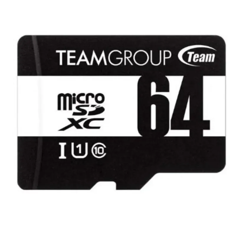 Scheda di Memoria Team Group TUSDX64GCL10U03 64GB MicroSDXC Classe 10 UHS-I - immagine 1
