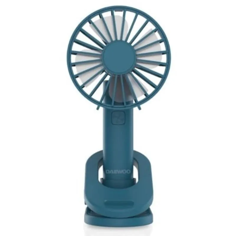 Mini Ventilatore Portatile Daewoo DW9016 5W 3 Velocità Testa Rotante USB-C Silenzioso - immagine 1