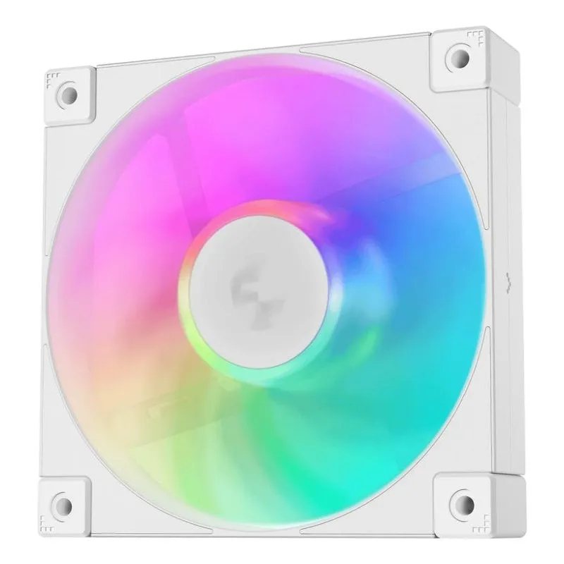 Raffreddamento Aria DeepCool 120 mm FD12 ARGB Bianco PWM RGB - immagine 1