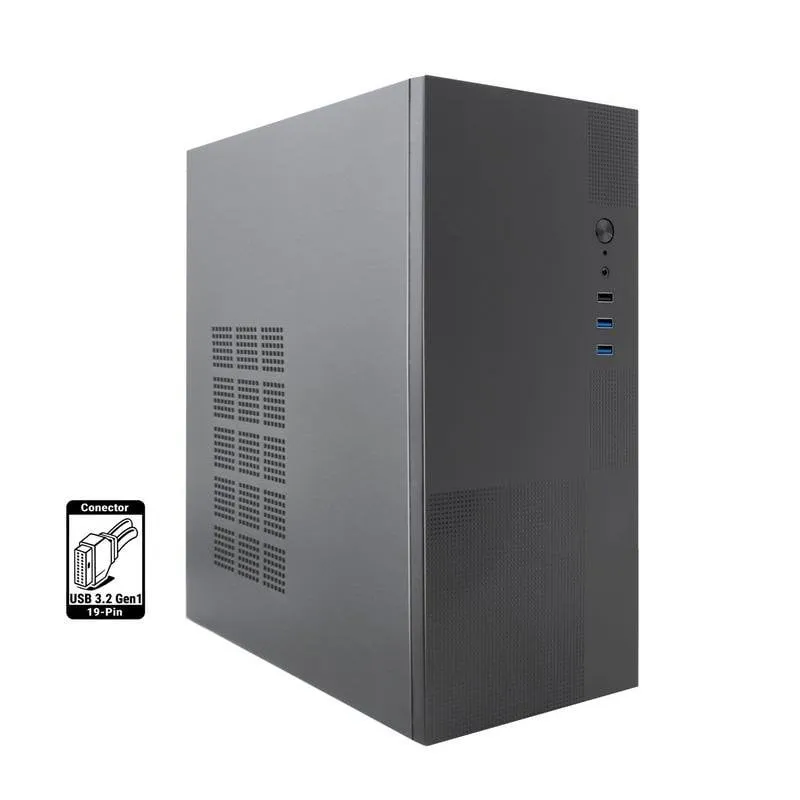 Case PC CoolBox M440 Micro ATX con Alimentatore 500W 80+ Bronze - immagine 1