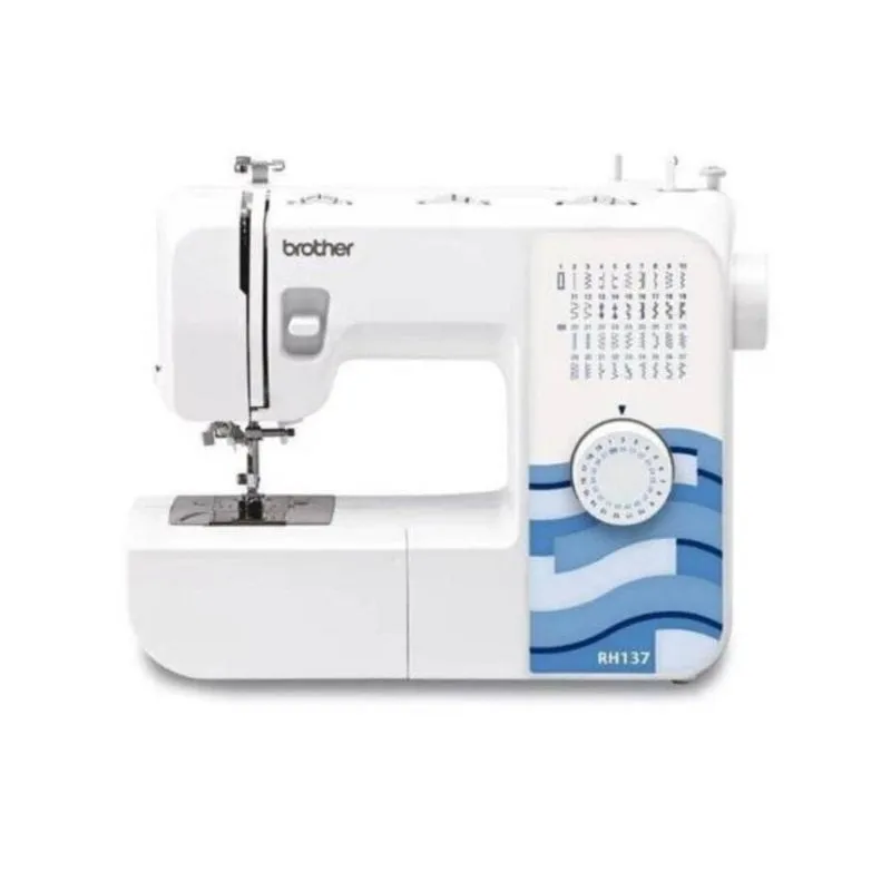 Macchina da cucire Brother RH137 Automatica 37 Punti Blu - immagine 1
