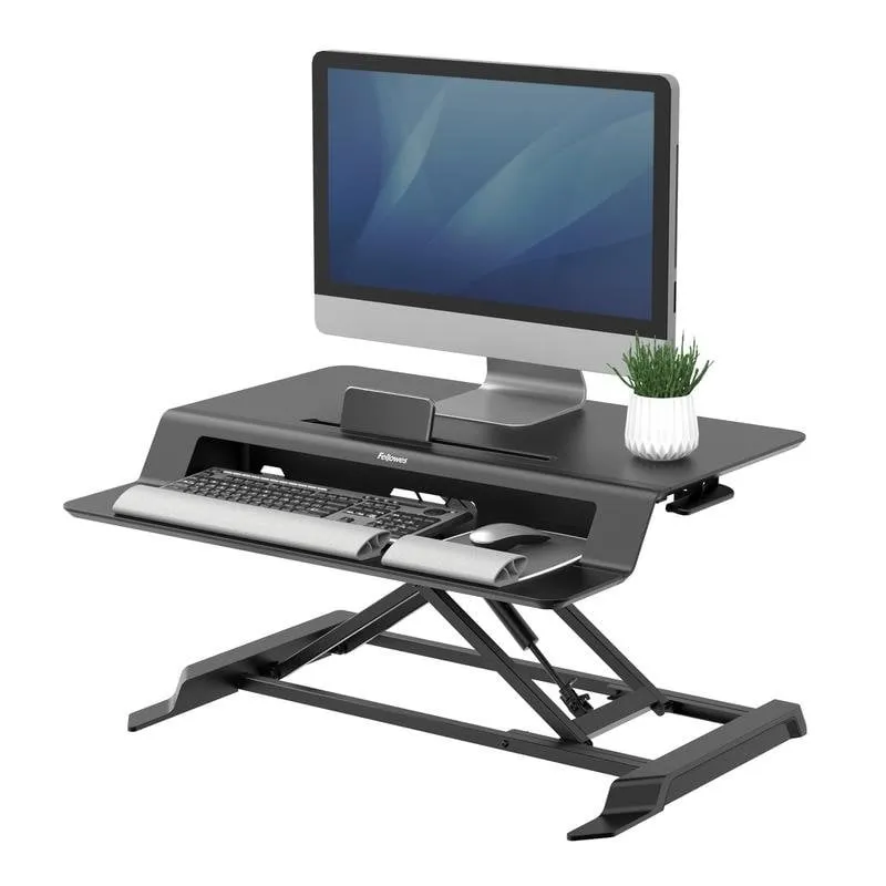 Stazione di lavoro in piedi Fellowes Lotus LT Nero - immagine 1