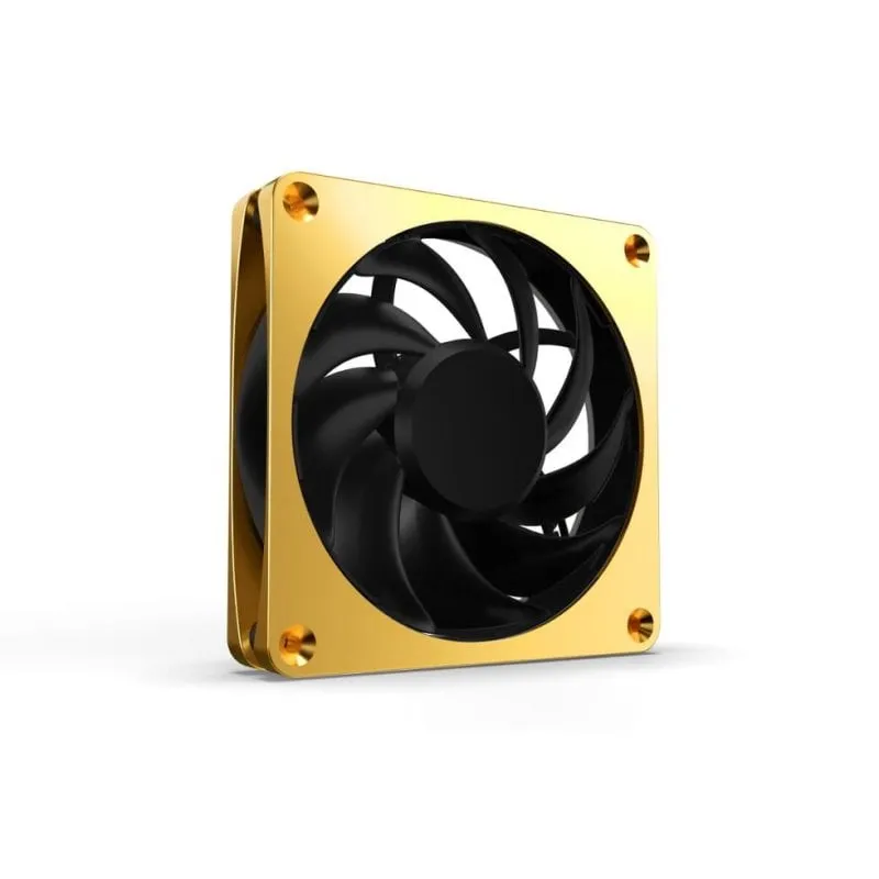 Alphacool Raffreddamento Aria Apex Stealth Metal 120mm Socket universale Nero Oro - immagine 1