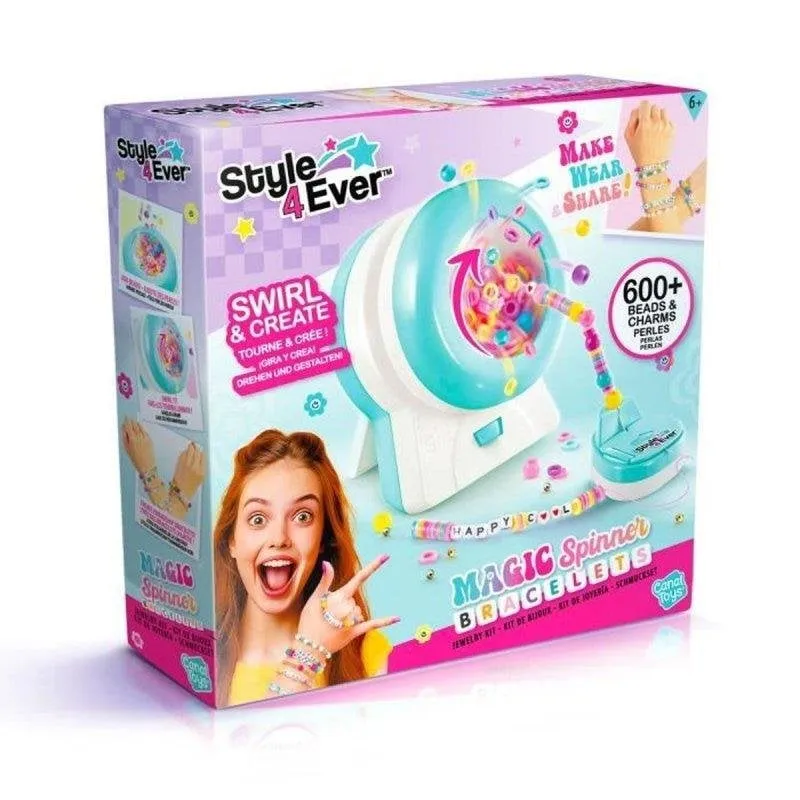 Kit Creazione Braccialetti Magic Spinner Canal Toys - immagine 1