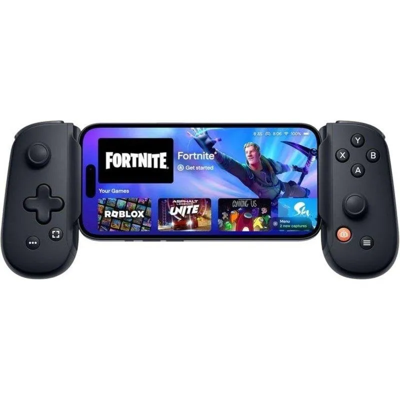 Controller Backbone One PlayStation V2 per iPhone Nero Lightning 12 pulsanti - immagine 1