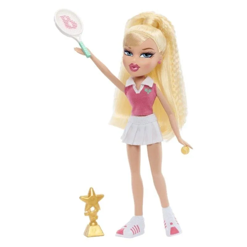 Bambola Bratz Play Sportz Cloé Tennis con Accessori - immagine 1