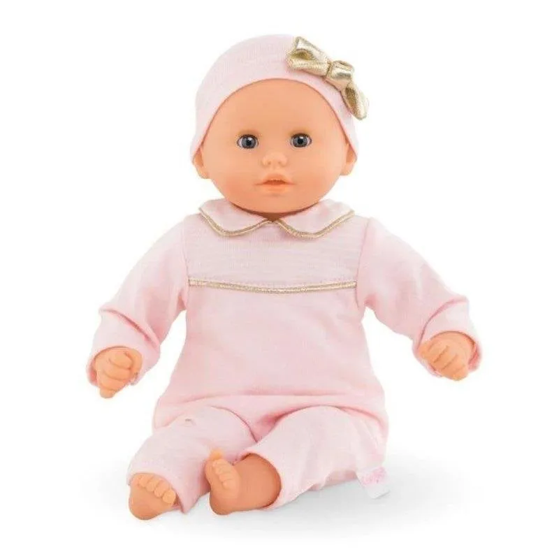Bambola bebè Corolle Bébé Calin Manon 30 cm corpo morbido occhi chiusi - immagine 1