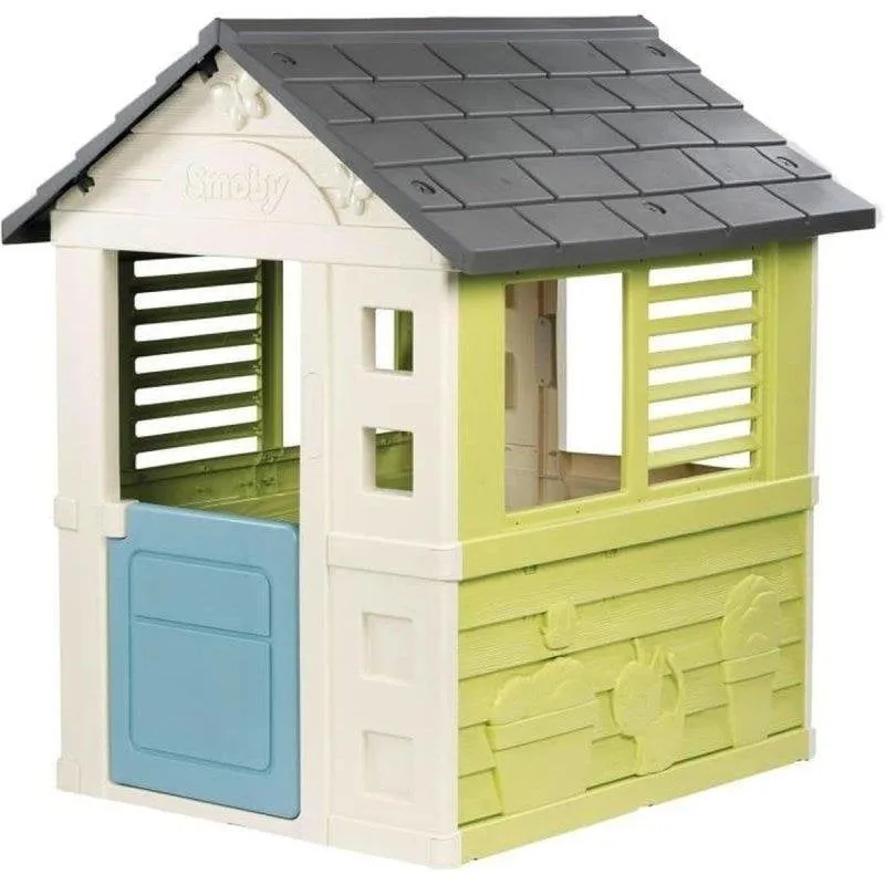 Smoby Jolie Maison Casetta da Gioco Esterna Riciclata con Protezione UV - immagine 1