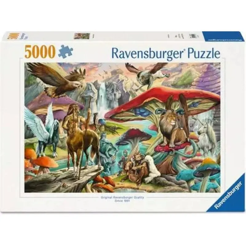 Puzzle Ravensburger Fantasy 5000 Pezzi 153 x 101 cm - immagine 1