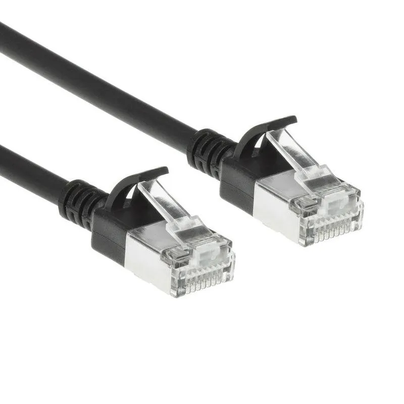 Cavo di Rete ACT CAT6A Slimline S/FTP LSZH 3 m RJ45 - immagine 1
