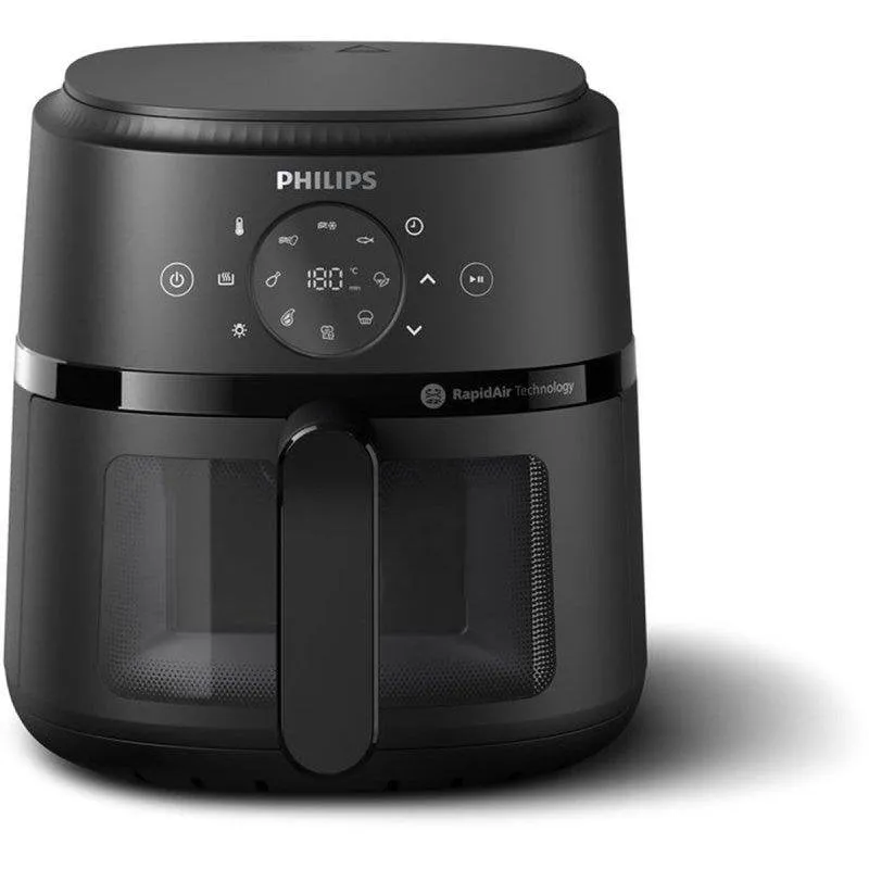 Friggitrice ad Aria Philips 2000 Series NA210/00 Finestra 3,2L 1300W 13 Programmi Touch - immagine 1