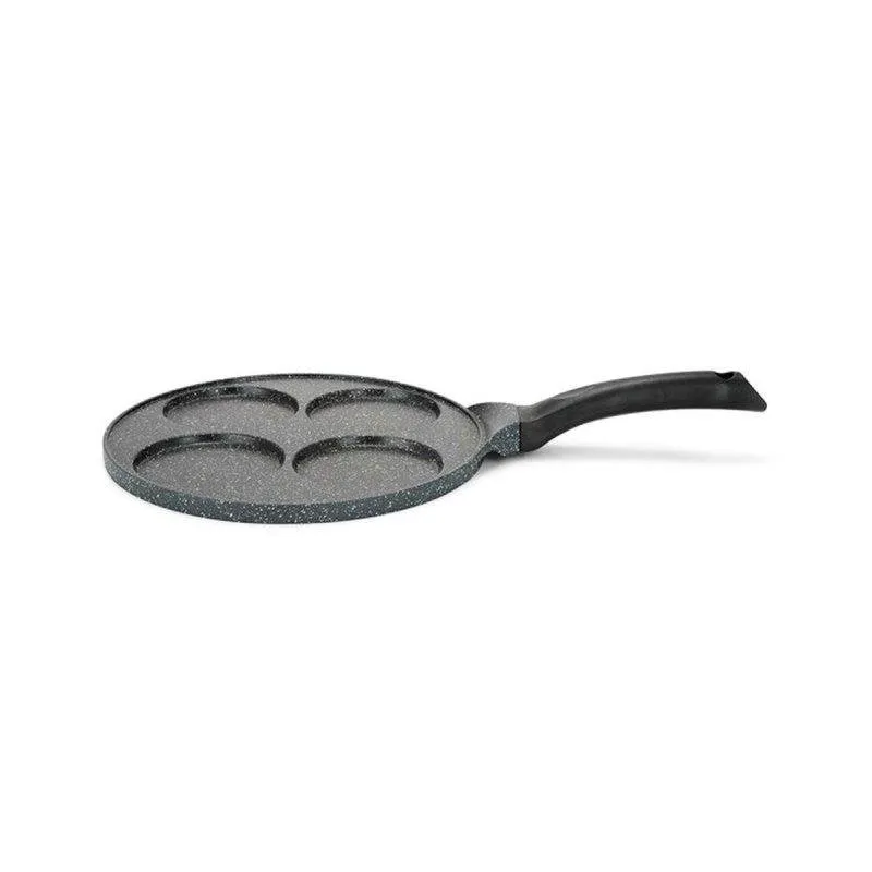 Padella Crêpes Livoo MEP148 26 cm Antiaderente 4 Stampi Alluminio Forgiato Induzione - immagine 1