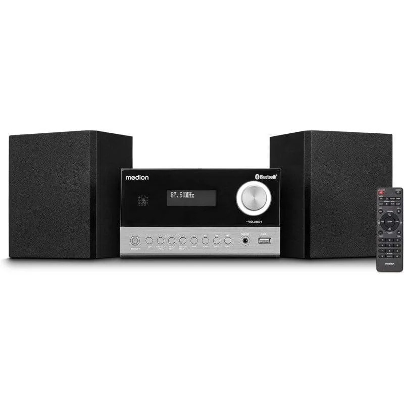 Micro Sistema Medion LIFE E64088 10W RMS Bluetooth 5.3 CD DAB+/FM Bassi - immagine 1