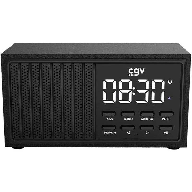 Radio Portatile CGV BeBop FM Mini Bluetooth 5.3 Nera - immagine 1