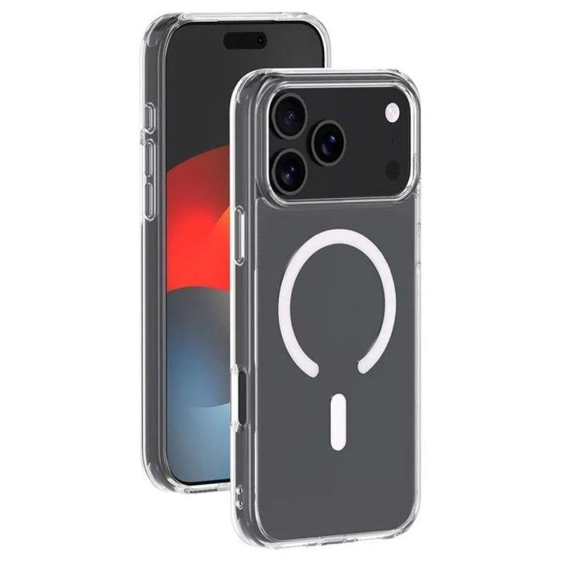 Custodia BigBen COVMAGIP17PM Ibrida TPU+PC Trasparente Antishock per iPhone 17 Pro Max - immagine 1