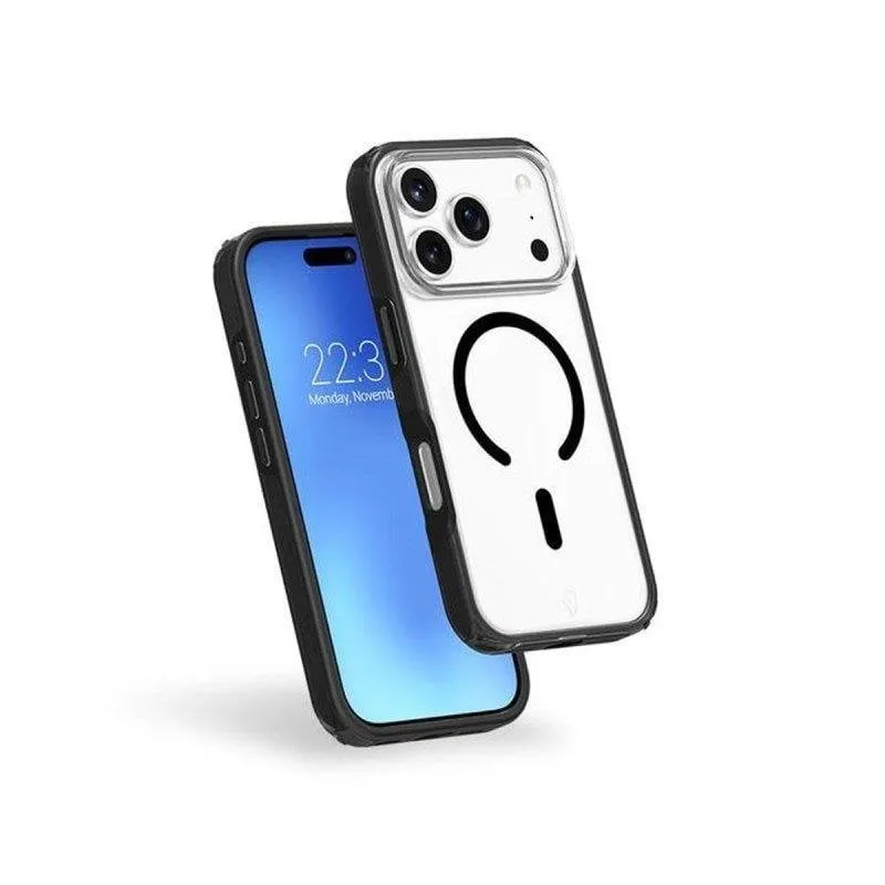 Custodia Force Case Air Xtrem Frost Opaca Resistente Nero per iPhone 17 Pro Max - immagine 1