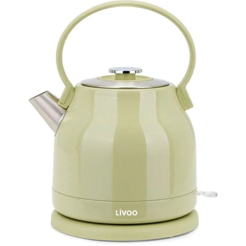 Bollitore Elettrico Livoo DOD202M 1,5L Inox Base 360° Oliva - immagine 1
