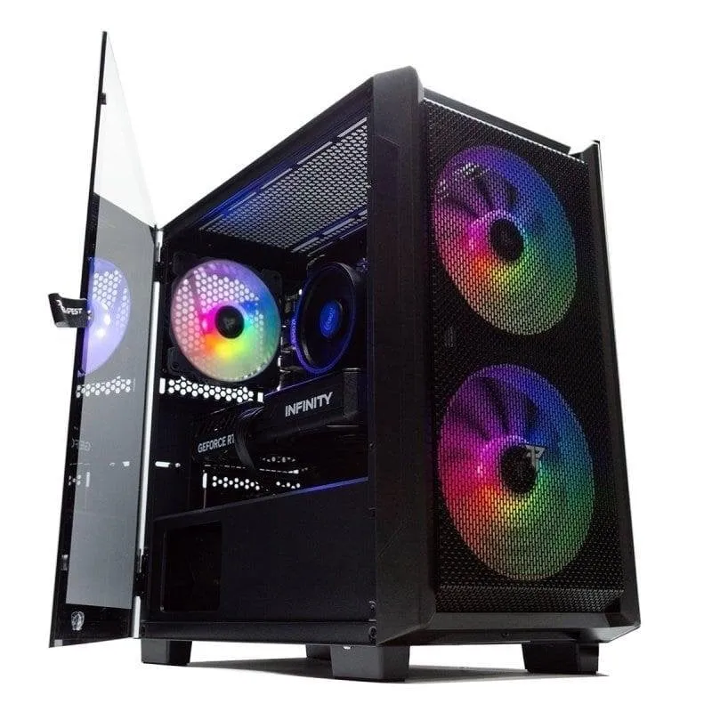 PC fisso PcCom Lite AMD Ryzen 5 5500 16GB 500GB SSD RTX 5060 Windows 11 Home - immagine 1