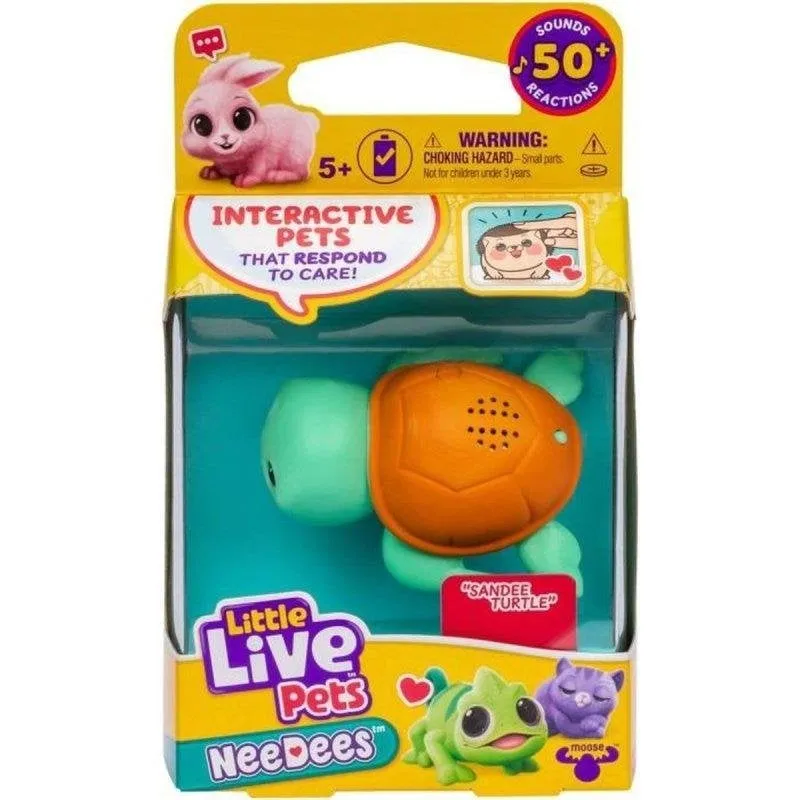 Peluche Interattivo Moose Toys Little Live Pets Needees 30+ Suoni - immagine 1