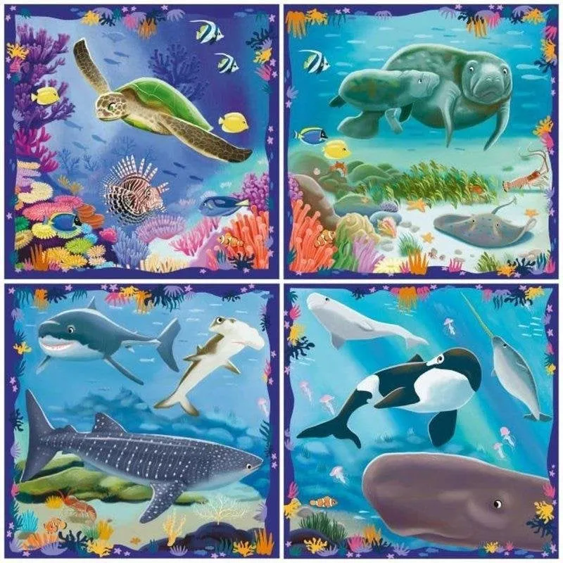Puzzle Ravensburger Animali Marini Infantile 64 pezzi +5 anni - immagine 1