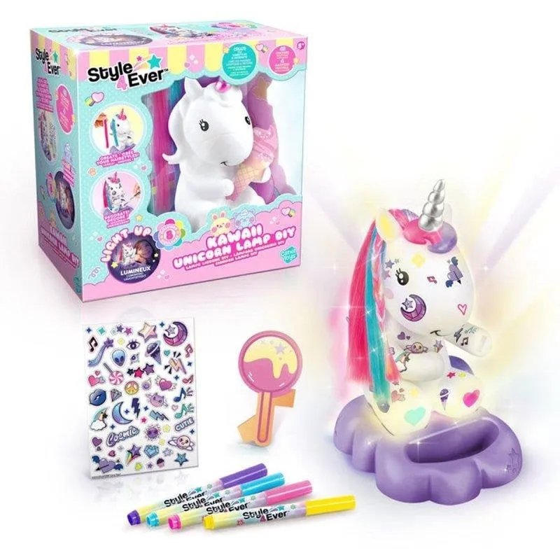 Lampada LED DIY Unicornio Canal Toys - Personalizzabile con Accessori Creativi - immagine 1