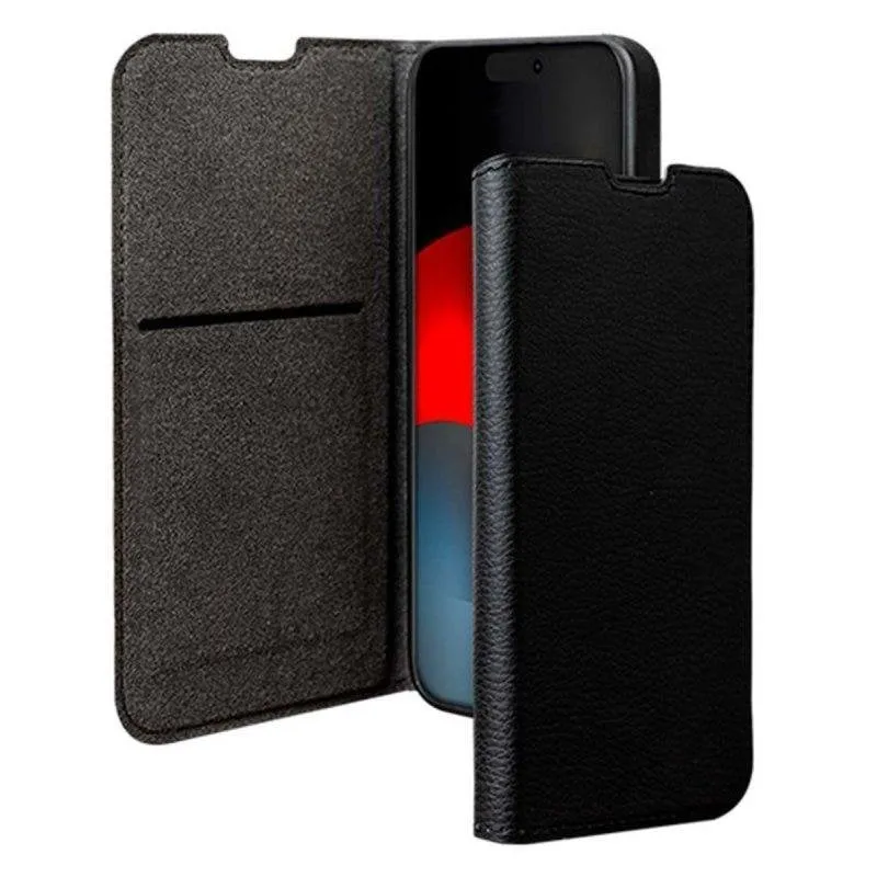 Custodia folio BigBen nera con supporto e porta carte per iPhone 17 Pro Max - immagine 1